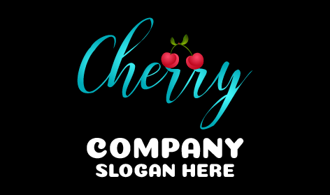 Cherry Text Logo