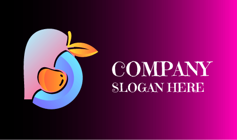 Juicy Gradient Cherry Logo