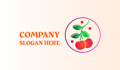 Luscious Ripe Cherry Logo