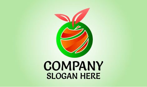 Minimal Cherry Design Logo