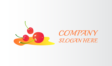 Spilled Juice Cherry Logo