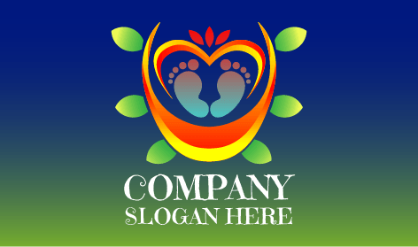 Baby Feet Childcare Logo