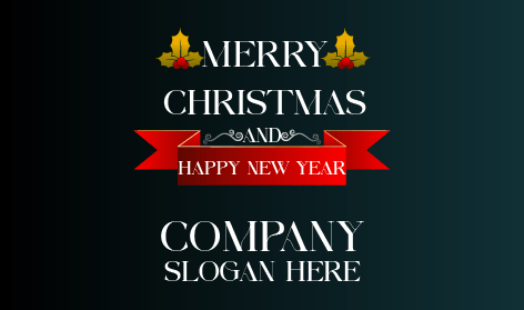 Logo Di Natale Per La Doppia Celebrazione