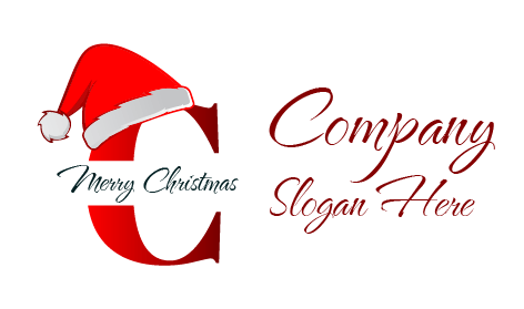 Logótipo De Natal Do Pai Natal