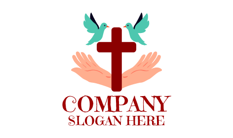 Logo Della Chiesa Simbolo Della Pace