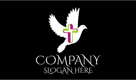 Logo Della Chiesa Del Piccione Bianco