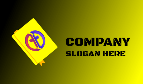 Logo Della Chiesa Del Libro Sacro Giallo