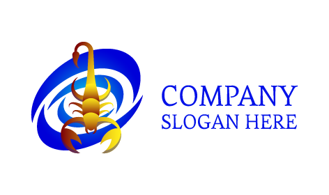 Logo Cerchio Scorpione Sfumato