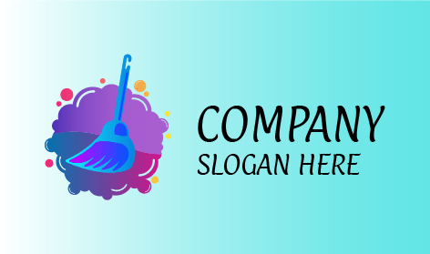 Dusty Broom Cleaning Logo