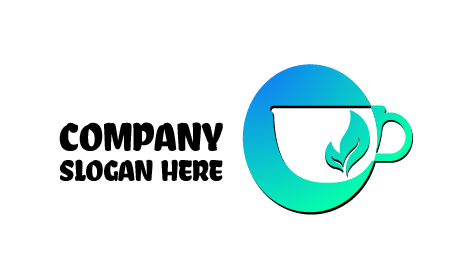 Logo De Tasse à Café Dégradé