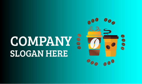 Logo Del Caffè Caldo e Freddo