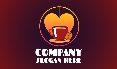 Love Coffee Mug Logo