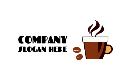 Logo Del Caffè Con Piacevoli Odori