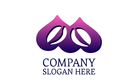 Logo Del Caffè Fagioli Viola