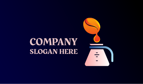 Logo Tetes Kopi Yang Lezat