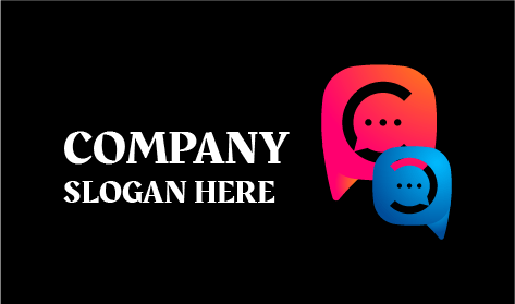 Logótipo De Comunicação De Cores Felizes