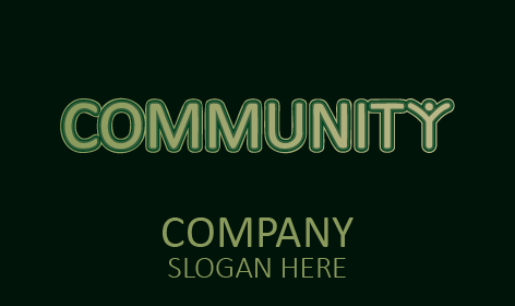 Classy Community Wordmark Logo