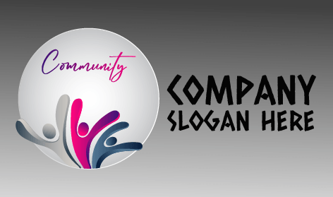 Colorful Community Network Logo