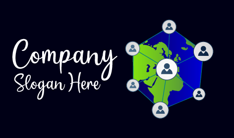 Earth Globe Community Logo