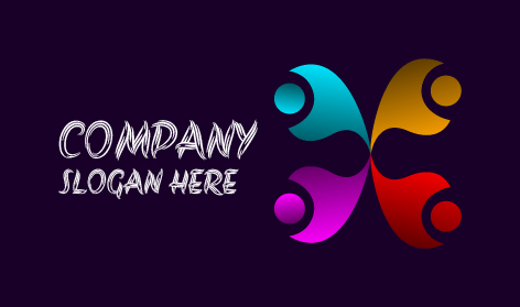 Flower Shaped Community Logo