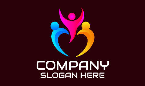 Heart Shaped Community Logo