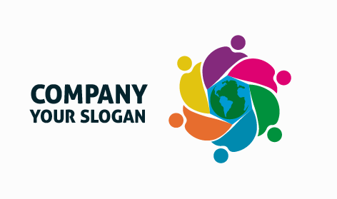 Multi Colored Community Logo