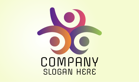 Logotipo De La Comunidad De Apoyo Al Trabajo En Equipo