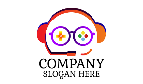 Glasses Gamepad Computer Games Logo