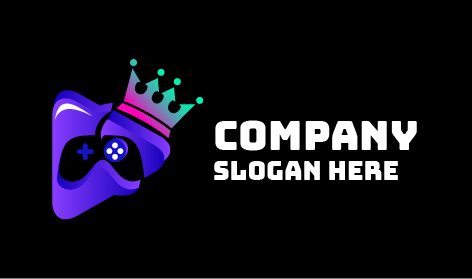 Logotipo De Juegos De Computadora De La Corona Real
