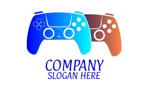 Two Joypads Computer Games Logo