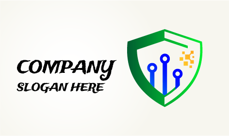 Logo Keamanan Komputer Blockchain