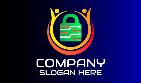 Computer Security Circuit Logo