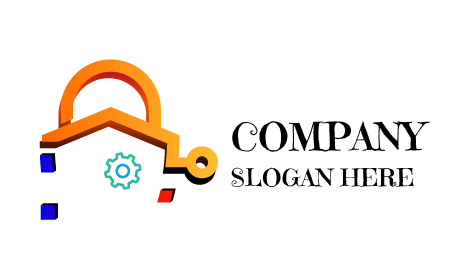 Logotipo De Candado De Seguridad Informática