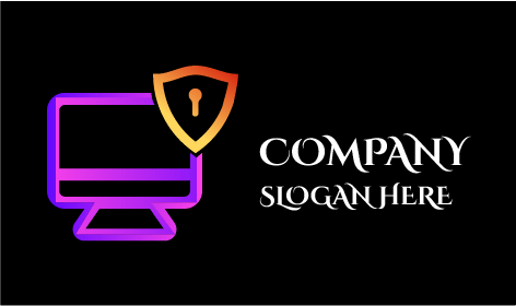 Computer Security Protection Logo
