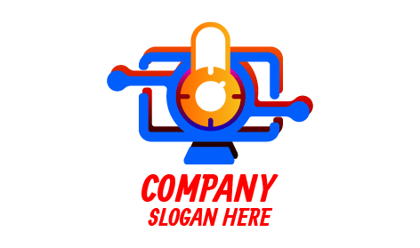 Logo Keamanan Komputer Lock Guard