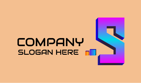 Logo Keamanan Komputer Minimalis