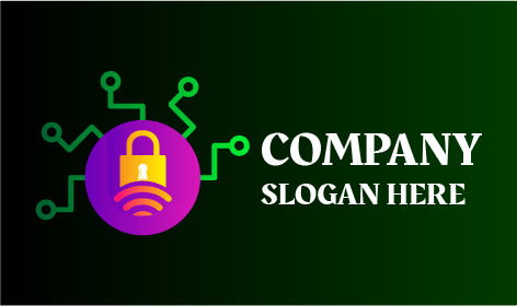 Logótipo De Segurança De Computador On-line