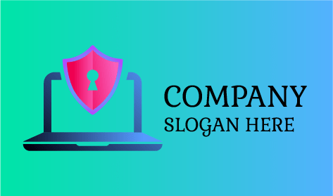 Pink Badge Computer Security Logo