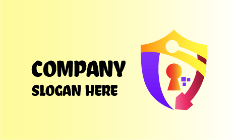 Logo Keamanan Komputer Yang Kuat