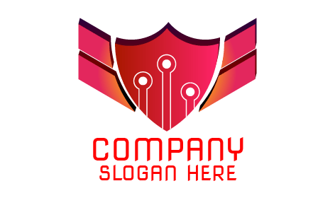 Logotipo De Seguridad Informática Premium