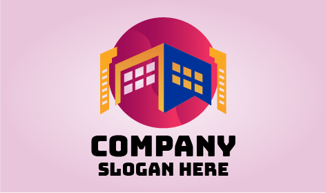 Logo Di Costruzione Finestre Appartamento