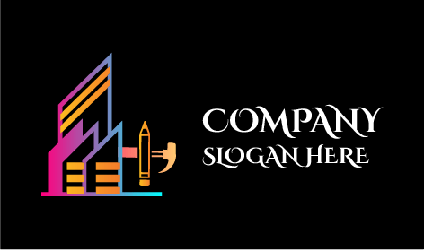 Arquitectura Lapiz Construccion Logo