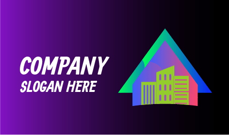 Logo Di Costruzione Ingresso Verde