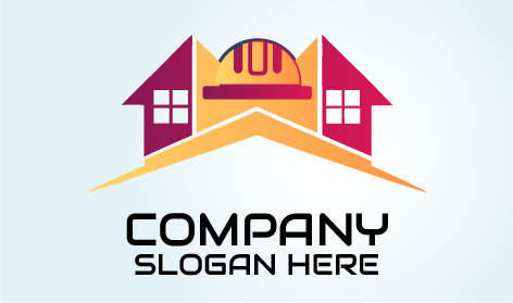 Residential Arrow Construction Logo