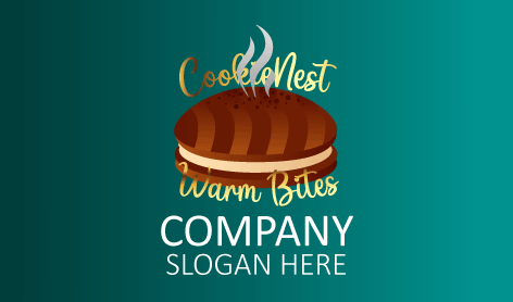 Creamy Macaroon Festive Cookies Logo