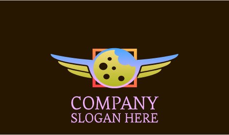 Flying Winged Cookies Logo