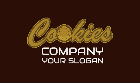 Golden Cookies Wordmark Logo