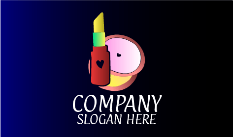 Compact Powder Cosmetics Logo