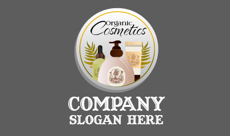 Organic Skincare Cosmetic Logo