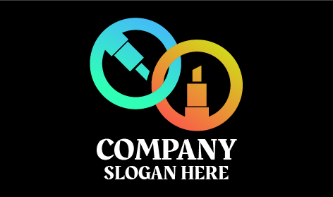 Shiny Lip Shade Cosmetics Logo